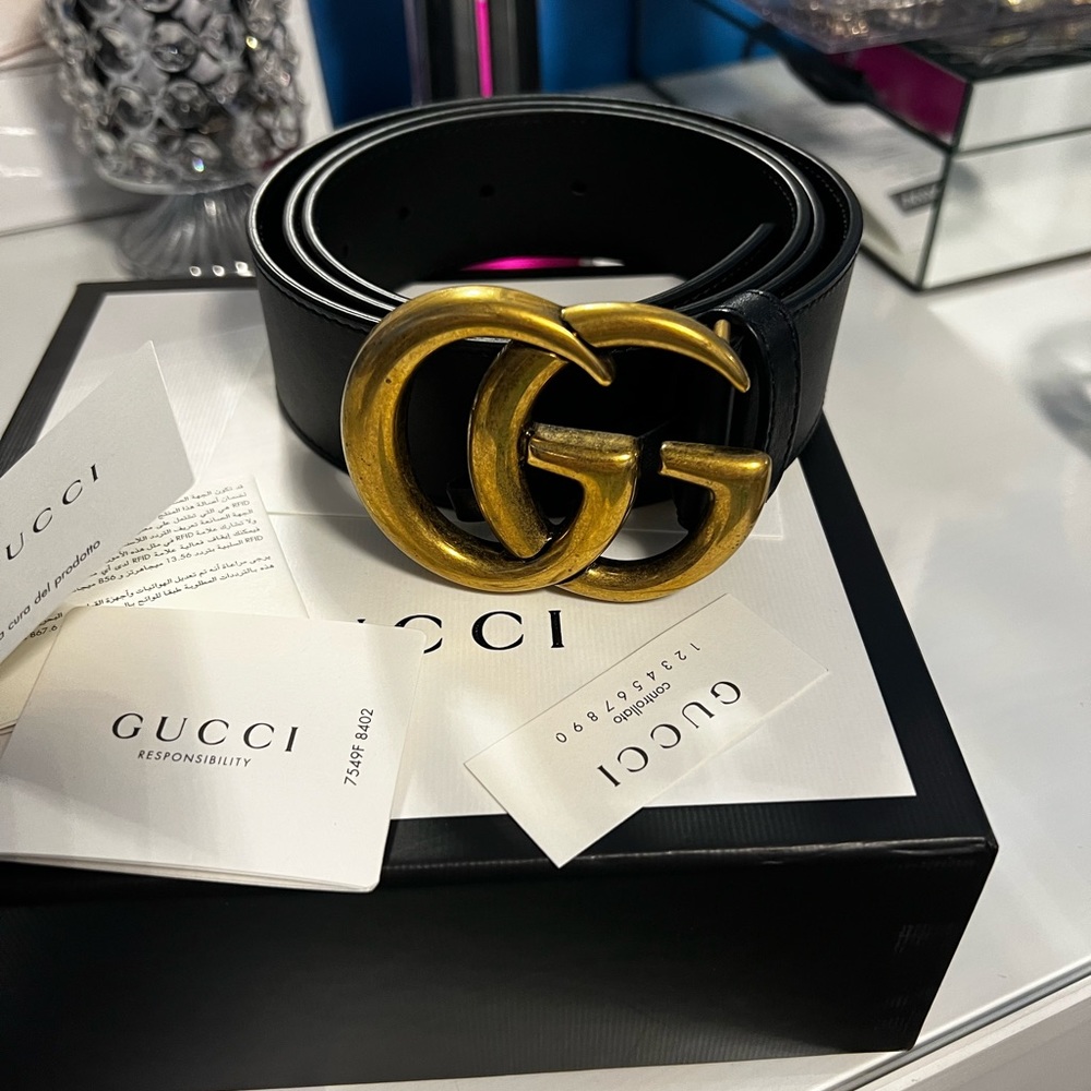 Authentic GG belt . Size 100/40. 1.5 “